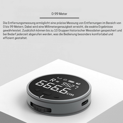 Elektronisches Distanzmessgerät mit LCD Display