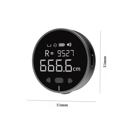 Elektronisches Distanzmessgerät mit LCD Display