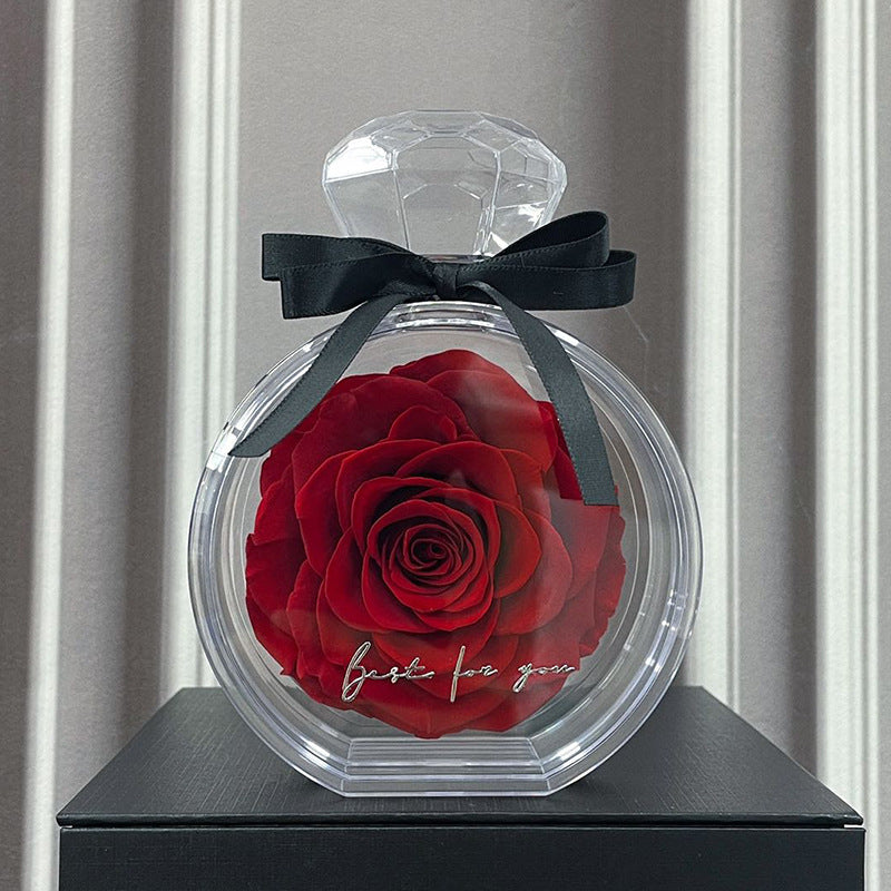 Rose in Transparenter Box