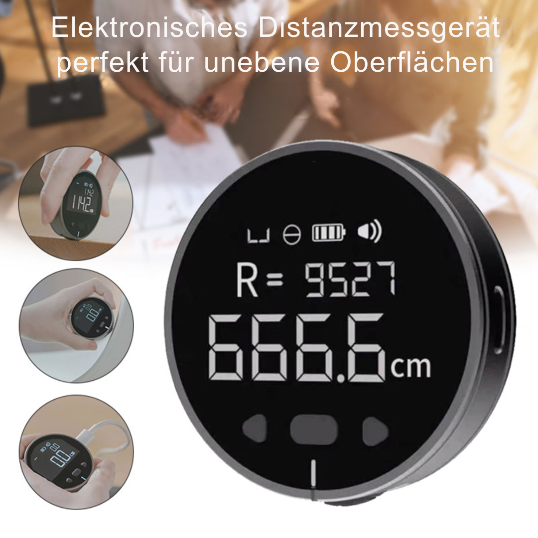 Elektronisches Distanzmessgerät mit LCD Display